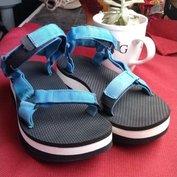 TEVA PLATFORM SANDALS - Picture 2 of 12